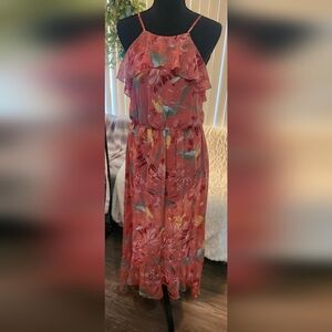 Lily Rose Multicolor Floral Maxi Dress